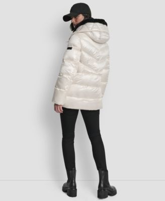 Women's Shine Hooded Puffer Coat