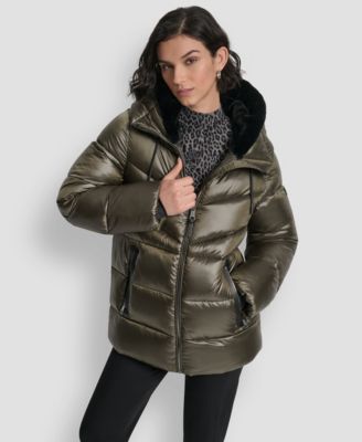 Women's Shine Hooded Puffer Coat