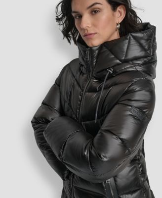 Women's Shine Hooded Puffer Coat