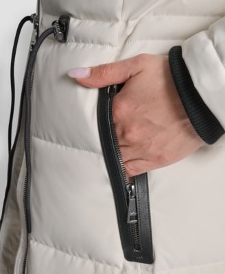 Women's Hooded Anorak Maxi Puffer Coat