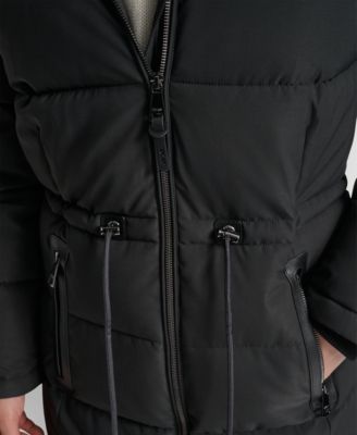 Women's Hooded Anorak Maxi Puffer Coat