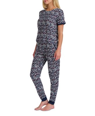 Women's Short Sleeve T-Shirt and Jogger Set