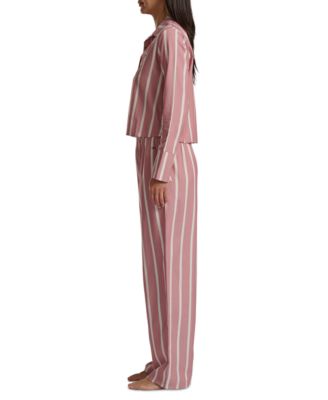 Women's Long Sleeve Top and High-Waist Pant Set