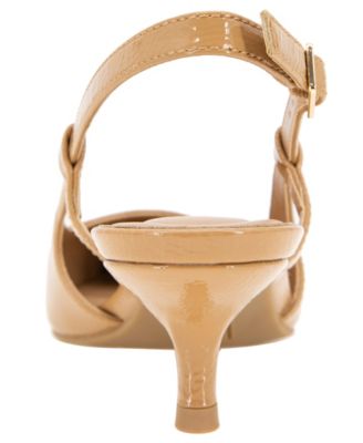 Women's Maggie Slingback Kitten Heel Pumps
