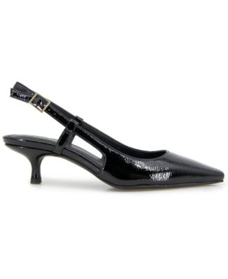 Women's Maggie Slingback Kitten Heel Pumps