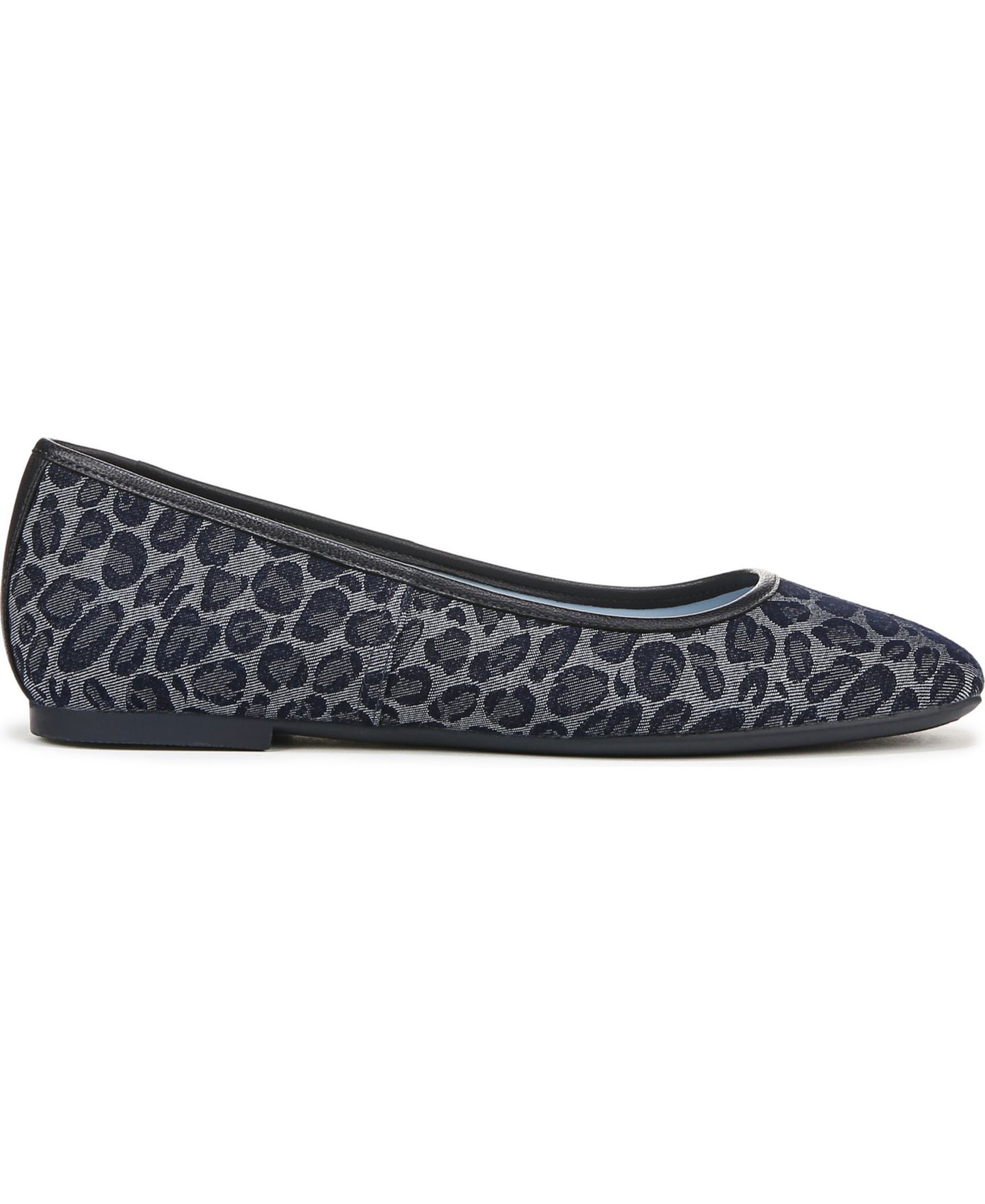 Женские балетки Vionic Orinda 2 Ballet Flats, цвет: Леопардовый джинсовый — фото 3