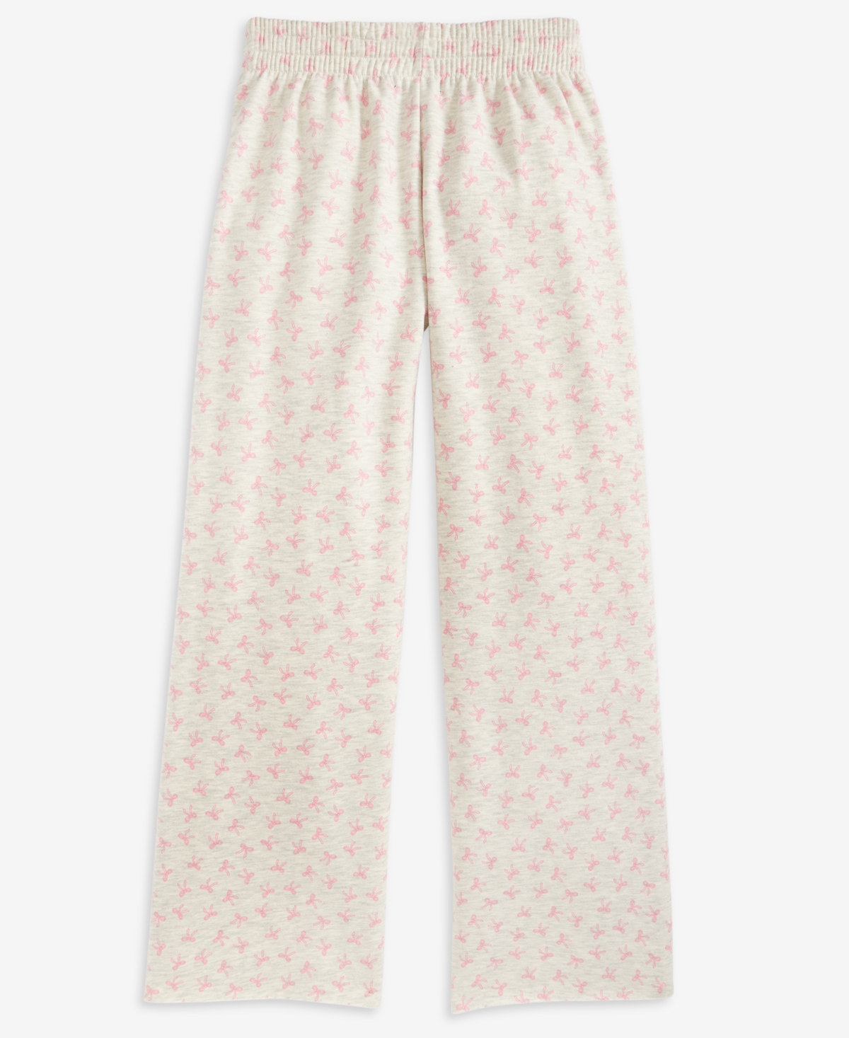 With Jules Girls 7-16 Wide-leg Printed Sweatpants In Neutral
