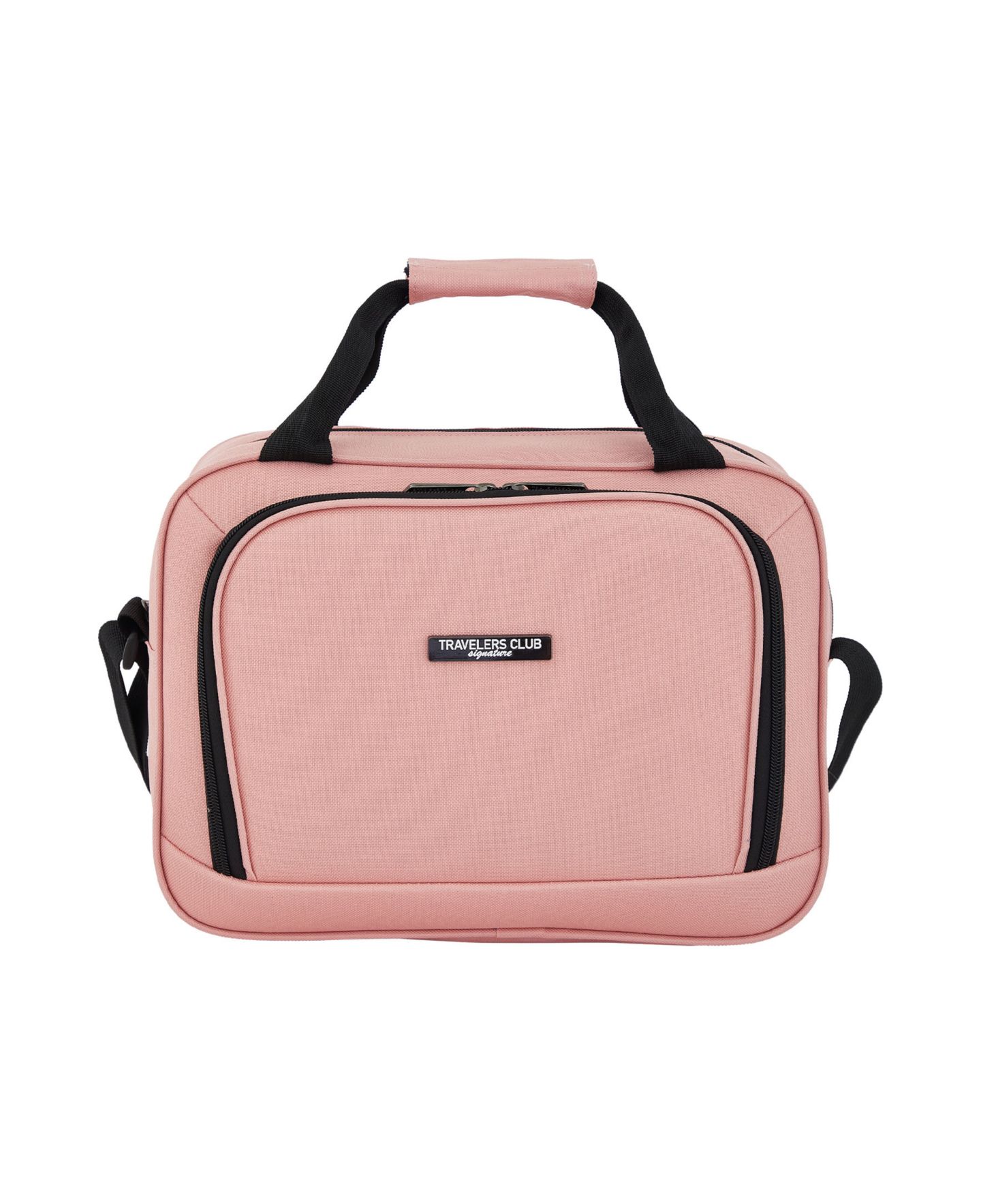 Чемоданы Travelers Club Austin 4-Pc. Hardside Luggage Set, цвет: Пудровый — фото 12