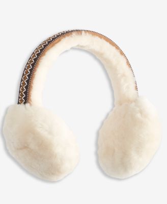 Women's Braided Fur Earmuffs