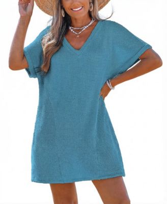 Women's Sunny Days Cover-Up Mini Beach Dress