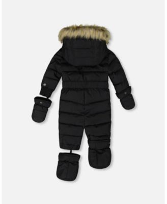 Baby Boys or Baby Girls One-Piece Baby Original Puffy Snowsuit Black - Baby|Toddler