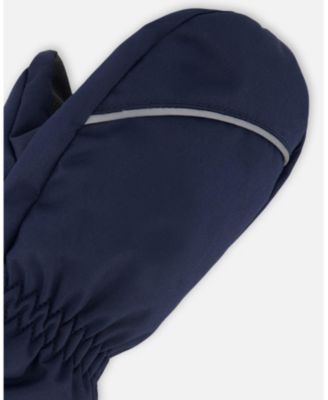 Kids Unisex Winter Mittens Play Navy Blue - Toddler|Child