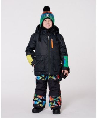 Boy Two-Piece Play Snowsuit Smiley Face - Toddler|Child