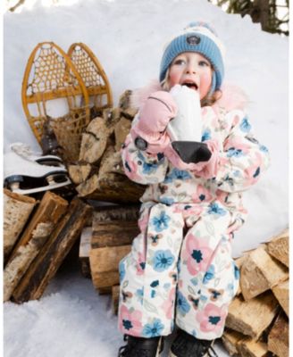 Girl Winter Mittens Play Dusty Pink - Toddler|Child