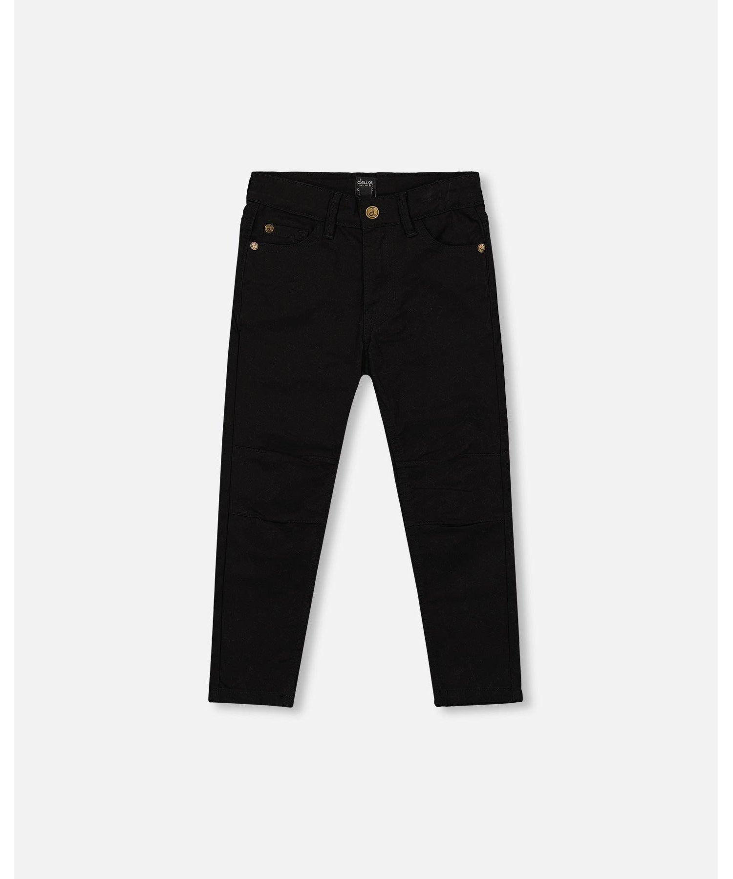 Boy Stretch Twill Pants Black - Toddler|Child