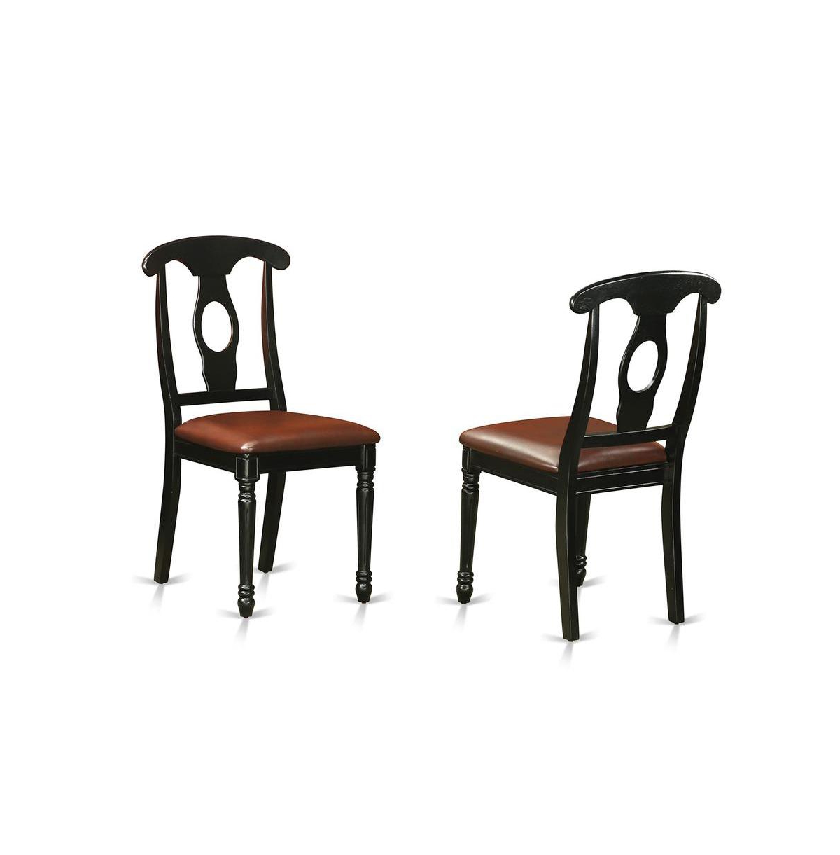 East West Furniture 5 Pc Dinette Table set - Small Kitchen Table and 4 Dining Chairs