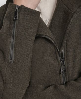 Women's Asymmetrical Zip Coat