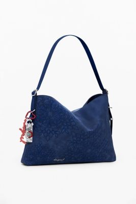 Women's Medium mandala embossed shoulder bag