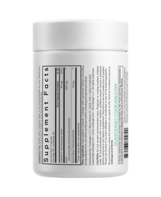 Liposomal Spermidine NAD+ Spermidine Supplement - 500 Mg NAD+ Vitamin C - Nicotinamide Adenine Dinucleotide Pills - 30 Capsules