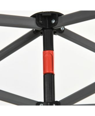 Pop Up Canopy Tent with Netting and Bags, 10' x 10',