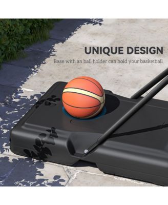 Portable Basketball Hoop, Adult Sized, 5.2-10' Adjustable Height