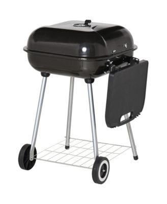 22 inch Portable BBQ Charcoal Steel Grill Camping Backyard Cooking