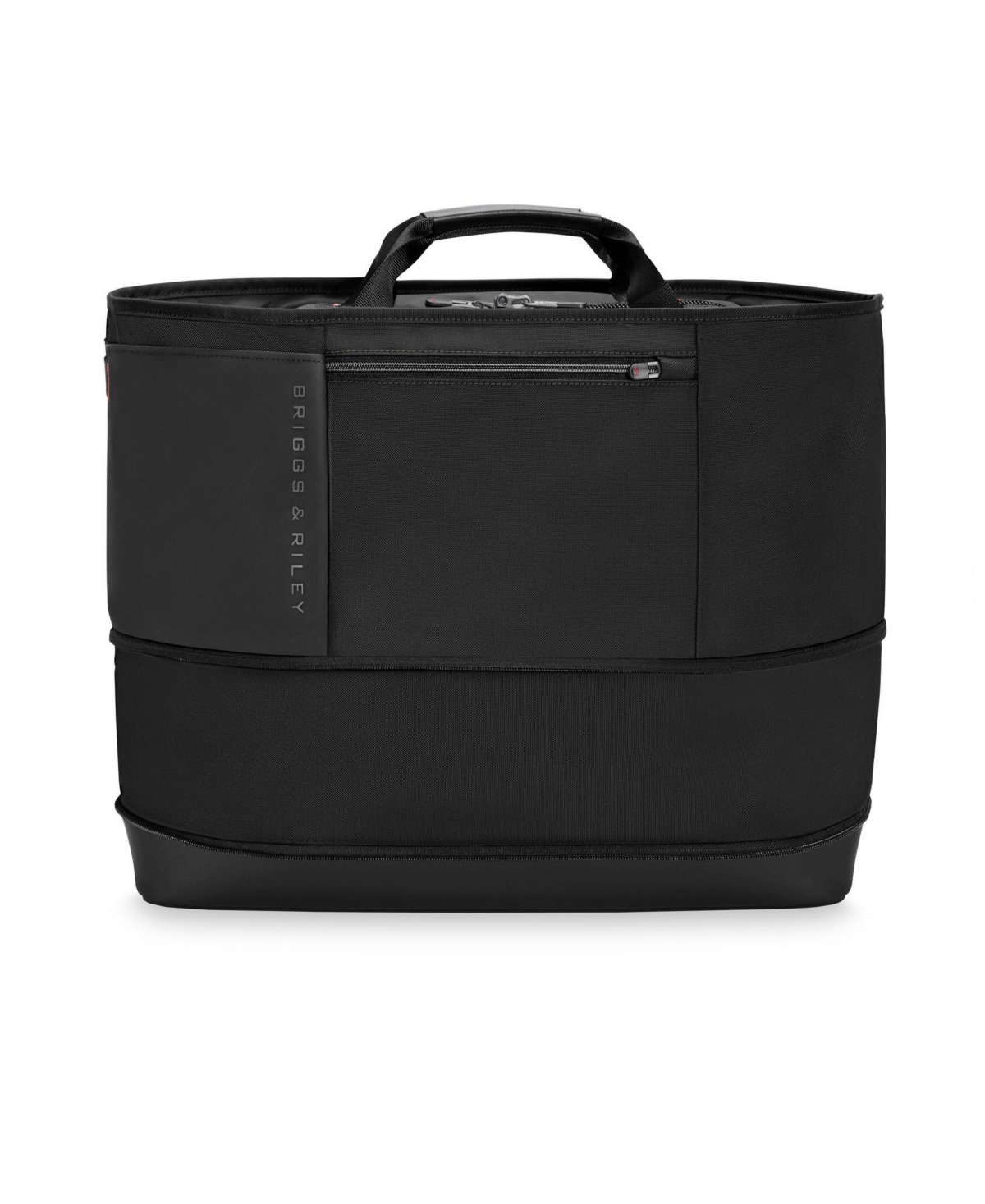 Briggs & Riley Expandable Overnighter In Black
