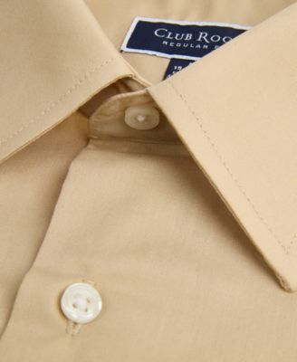 Men's Regular Fit Solid Dress Shirt, Macy's Exclusive
