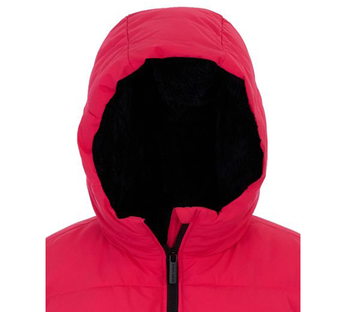 Michael Kors Bcbg Toddler And Little Girls Berber Lined Puffer Jacket In Red
