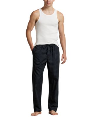 Men's Medallion Motif Printed Pajama Pants