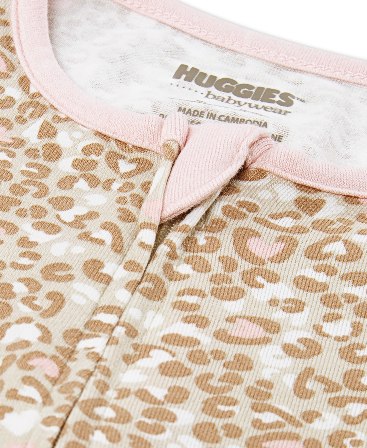 Huggies Baby Girls 2-pack Crewneck Coverall In Pink