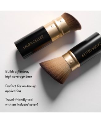 Retractable Angled Kabuki Brush