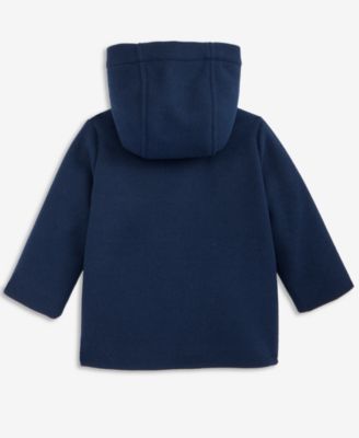 Baby Boys Hooded Toggle-Closure Peacoat, Macy's Exclusive