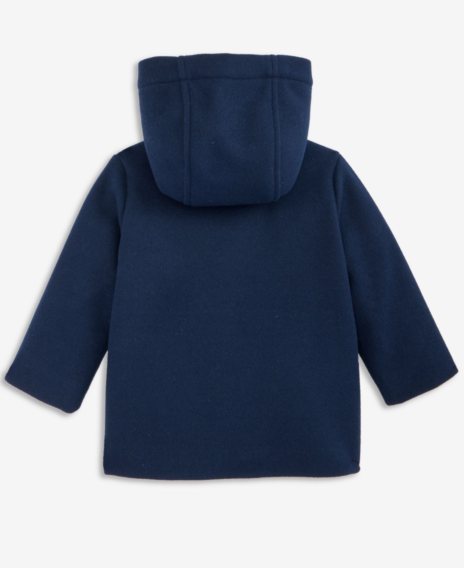 Baby Boys Hooded Toggle-Closure Peacoat