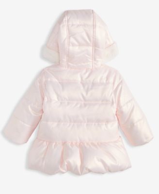 Baby Girls Iridescent Hooded Jacket, Macy's Exclusive