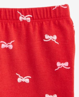 Baby Girls Mix and Match Fun Bows Printed Leggings, Macy's Exclusive