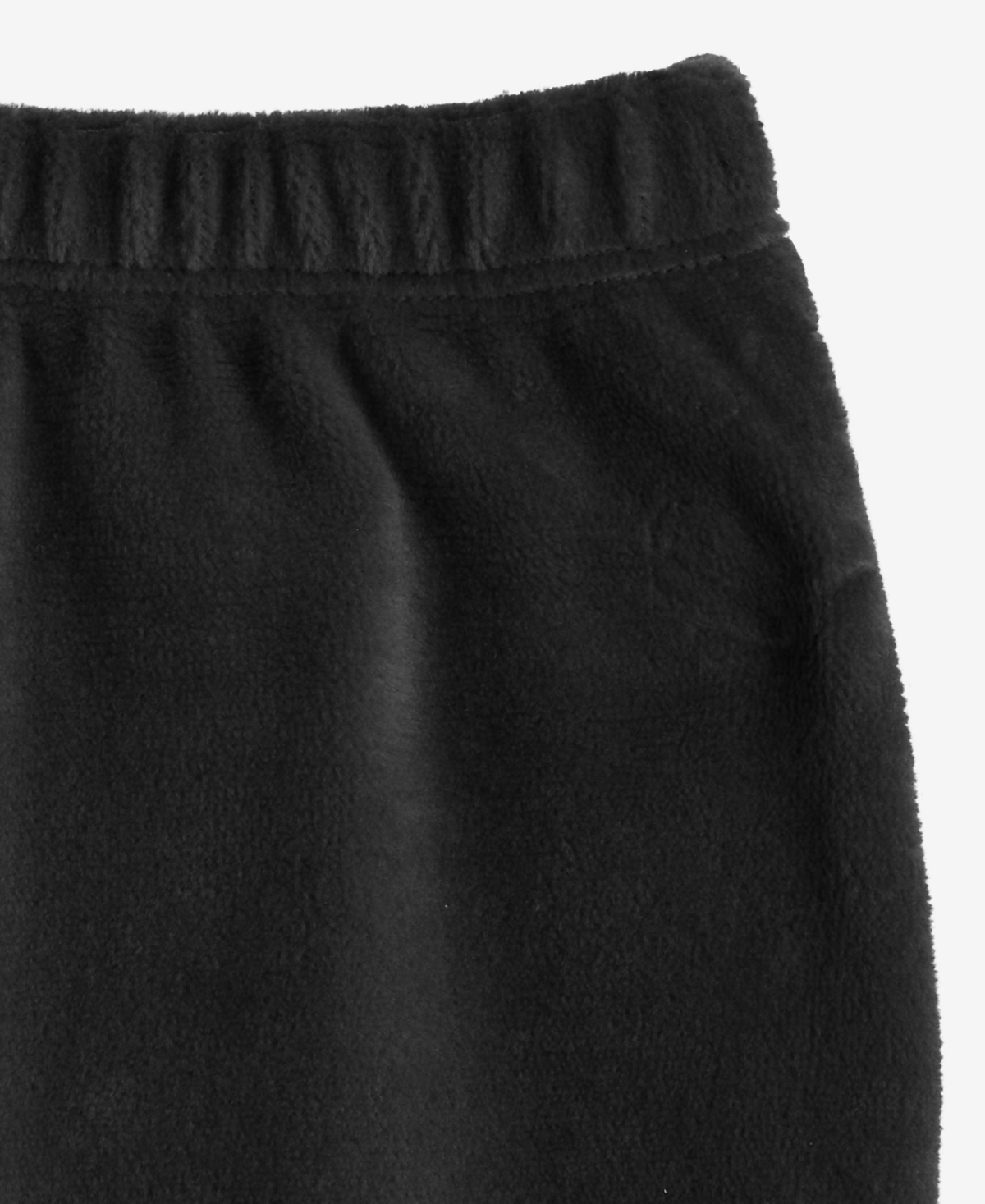 First Impressions Baby Girls Velour Ruffle-back Leggings, Macy's Exclusive In Black