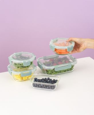 24-Pc. Glass Storage Containers with Lids