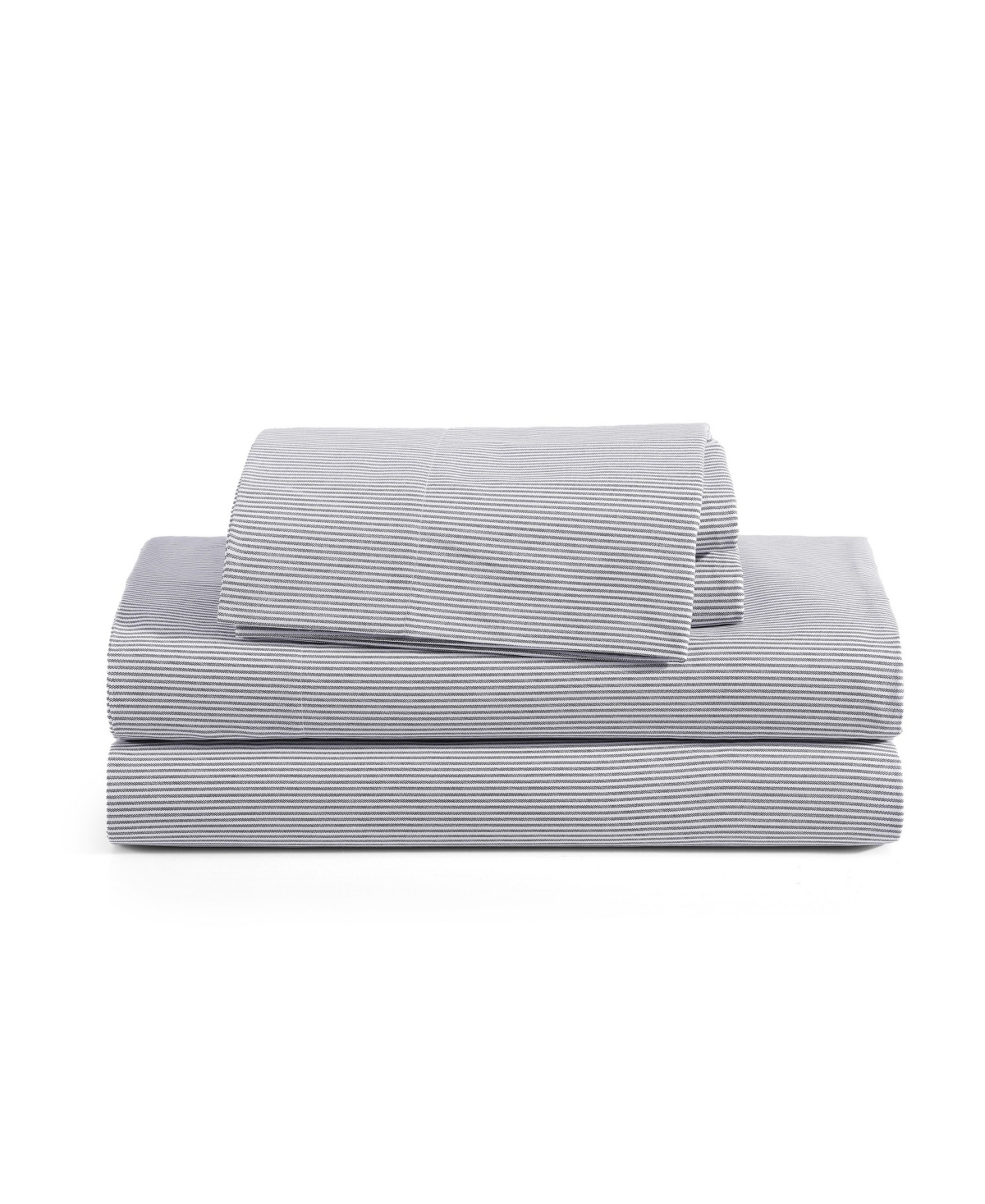 Tommy Hilfiger Printed 200-thread Count Cotton Percale 3-pc. Sheet Set, Twin