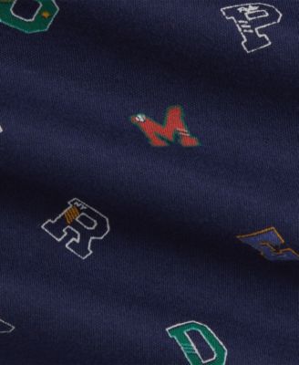 Baby Boys 2-Piece Printed Interlock Bodysuit and Pants Set