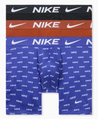 【M】NIKE BOXER BRIEF × 3s Nike Men`s Essential Micro Boxer Briefs 3 Pack - Sulphur