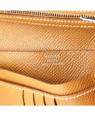 Pre-Owned Hermes Compact Bearn Wallet Epsom
