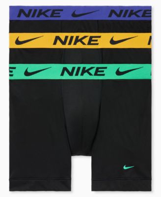 【M】NIKE BOXER BRIEF × 3s Nike Men`s Essential Micro Boxer Briefs 3 Pack (Black(KE1015