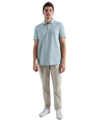 Sport Travel Performance Straight Fit Flat Front Pants