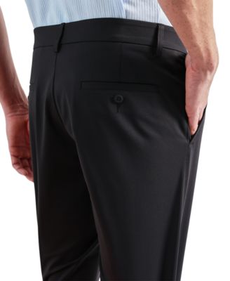 Sport Travel Performance Straight Fit Flat Front Pants