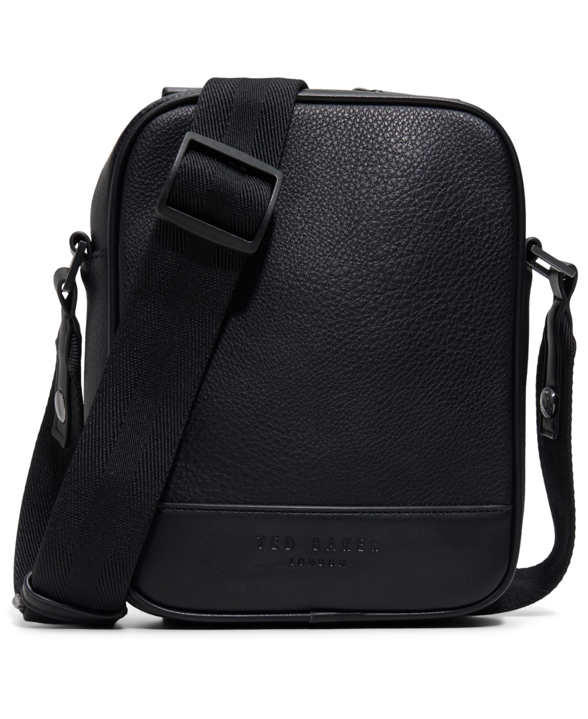 Ted Baker Fairford Top Zipper Crossbody In Blue