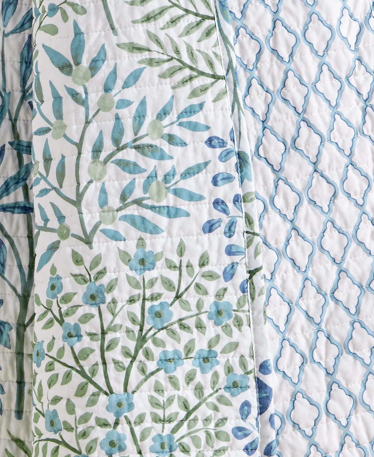 Levtex English Forest Reversible Quilted Throw, 50" X 60" In Green