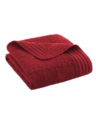 O Christmas Tree Reversible Quilted Throw, 50" x 60"