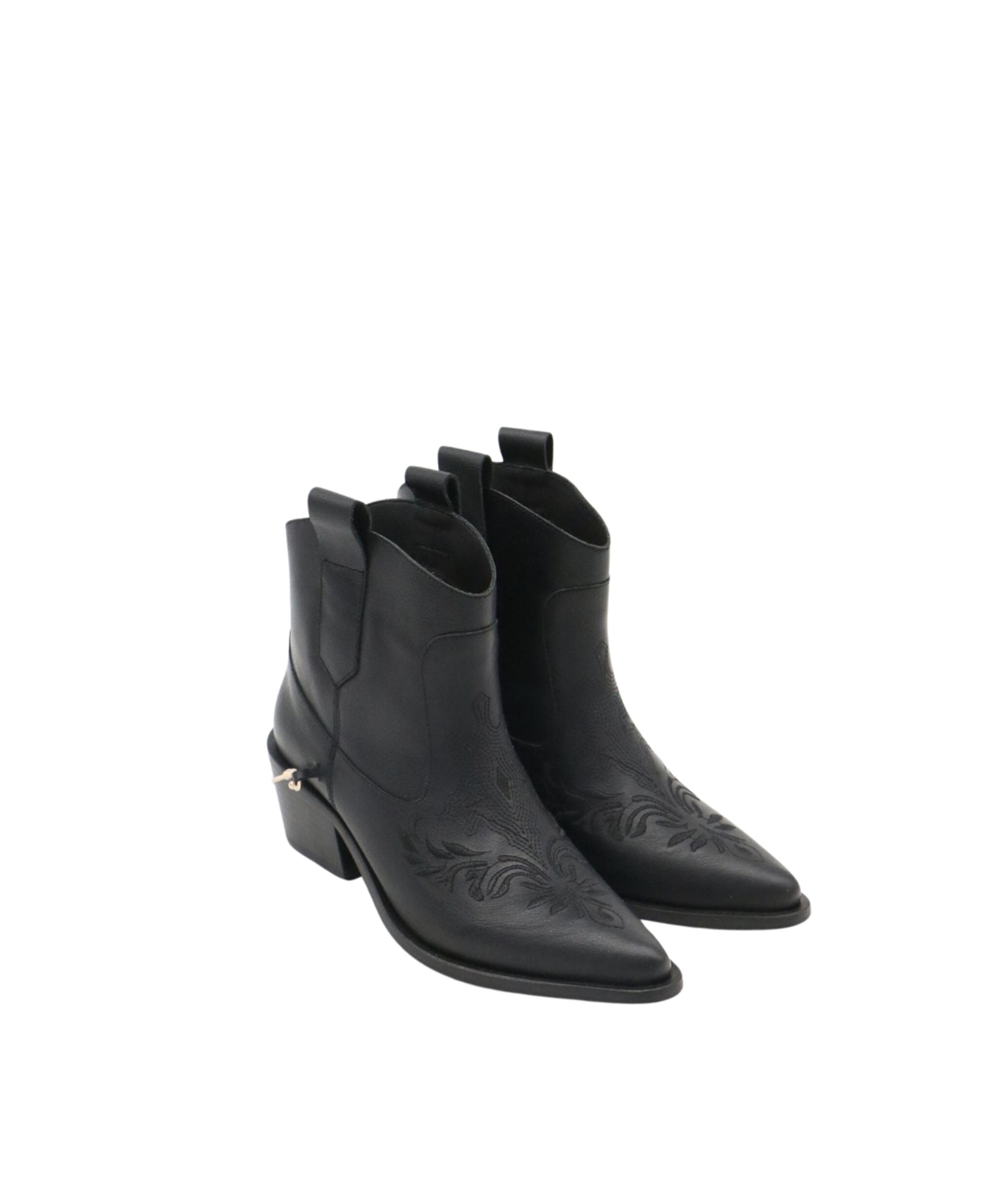 Stivali New York Women's Joy Leather Cowboy Booties