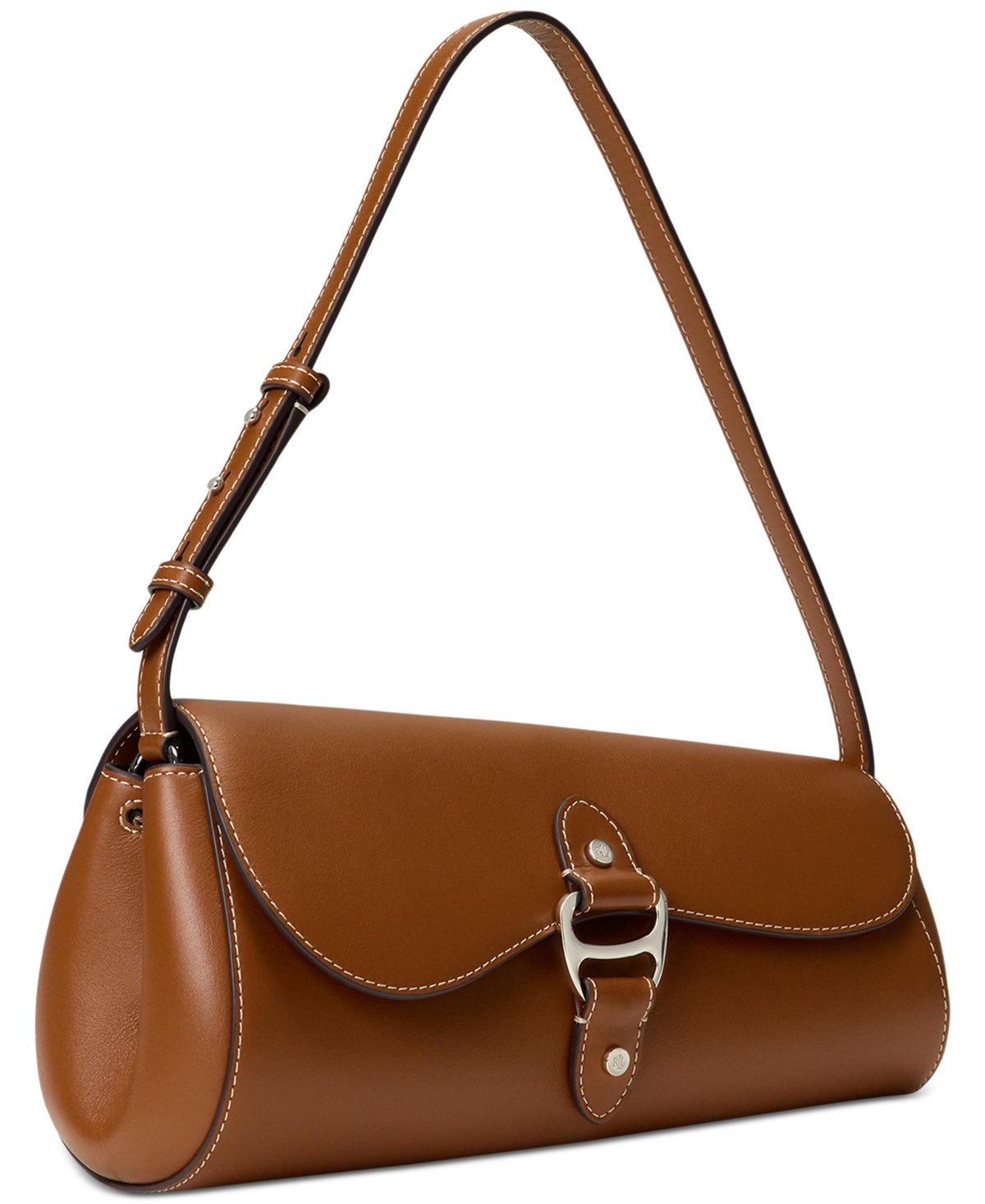 Ralph Lauren Tasha Small Shoulder Bag In Brown